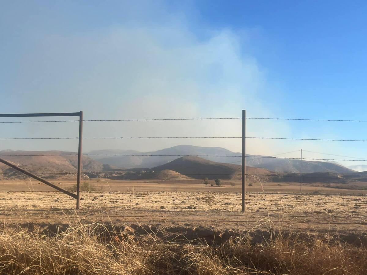 El fuego ha consumido miles de héctareas de chaparral y árboles de la zona.