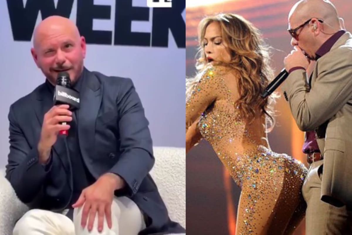 Pitbull admite que tuvo una erección mientras bailaba con Jennifer Lopez en los American Music Awards de 2011