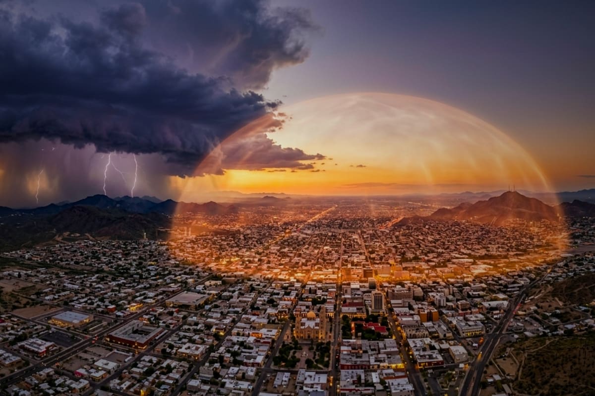 ¿Por qué no llueve en Hermosillo? Una “burbuja” de calor desintegra las tormentas antes de tocar la ciudad, pero eso puede cambiar con la llegada del Monzón en estas fechas