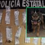 Unidad canina K-9 de la PESP asegura a sujeto con 20 dosis de droga en Hermosillo