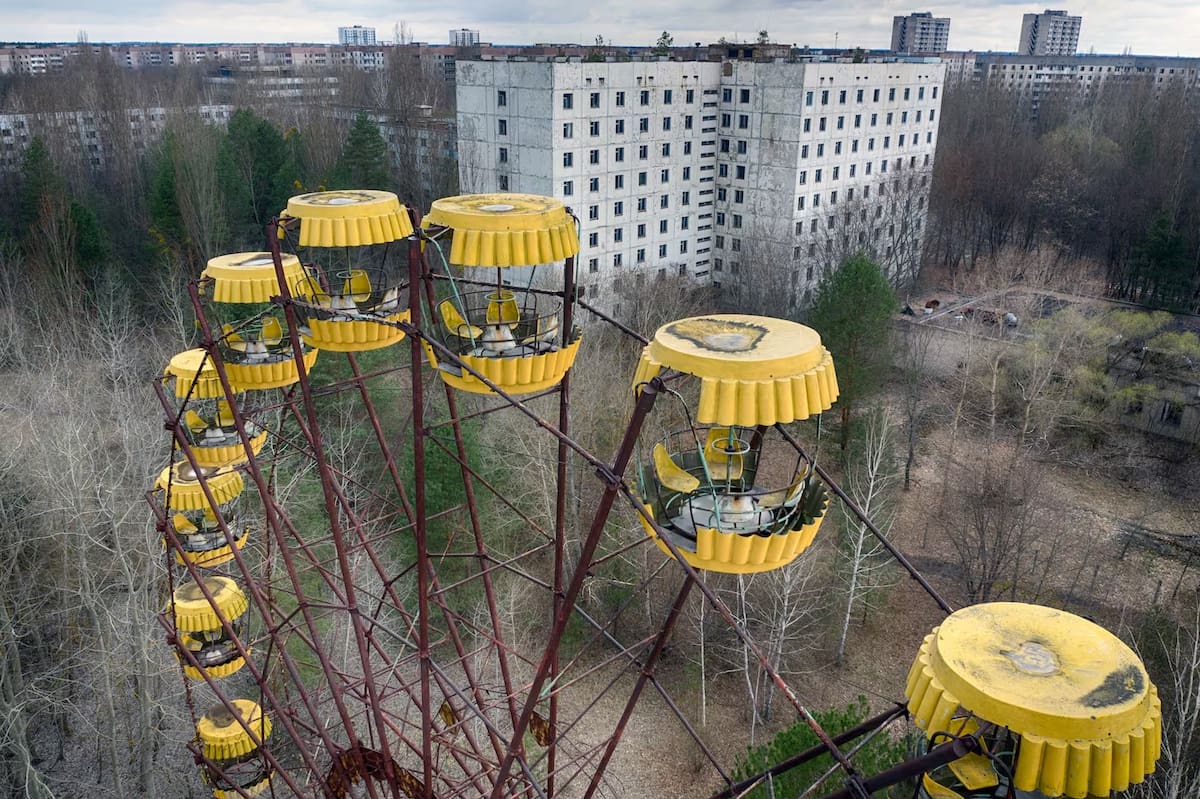 Chernobyl, Ucrania. The Boston Globe.