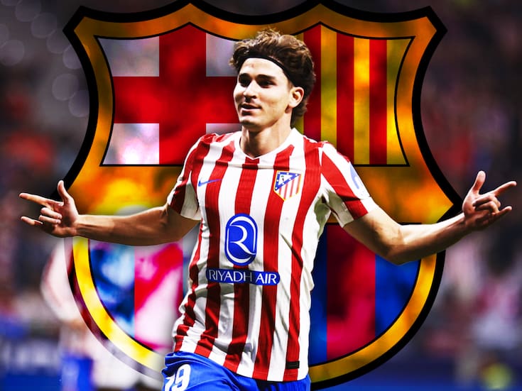 Barcelona analiza el posible fichaje de Julián Álvarez