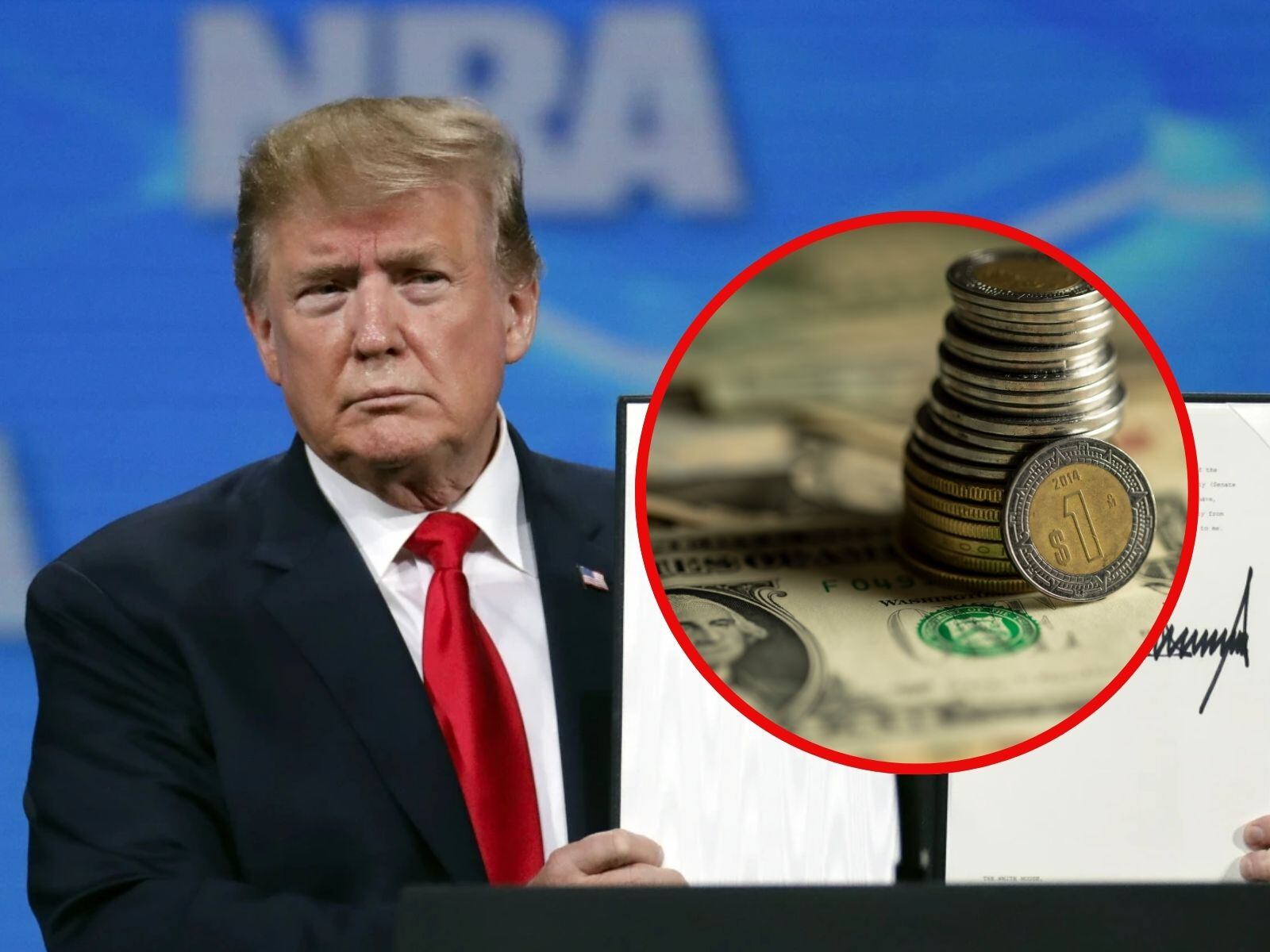 Dólar vs Peso mexicano: ¿En cuánto cotiza el tipo de cambio hoy? | Crédito: AP/Canva