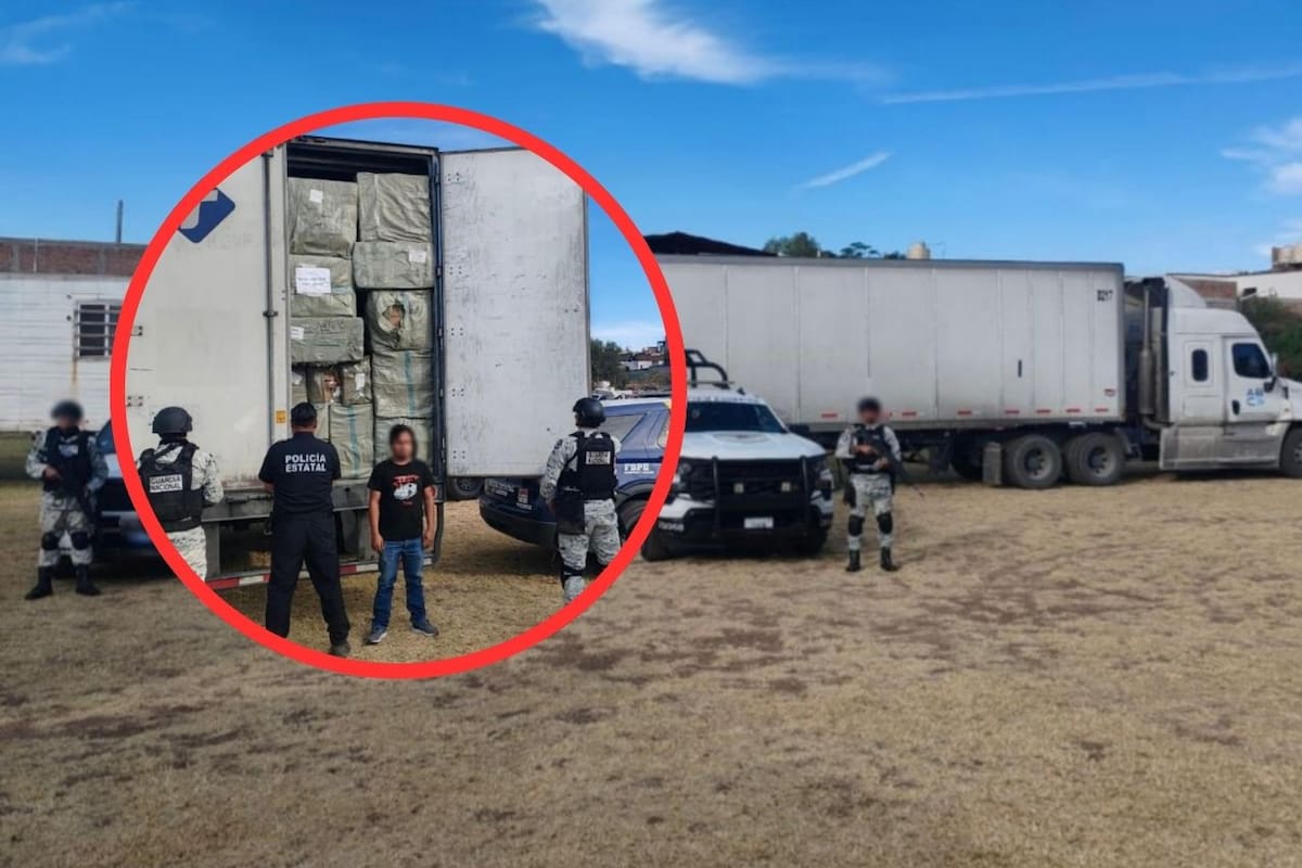 Aseguran tráiler con 20 toneladas de mercancía china valuada en 5 millones de pesos en Guanajuato