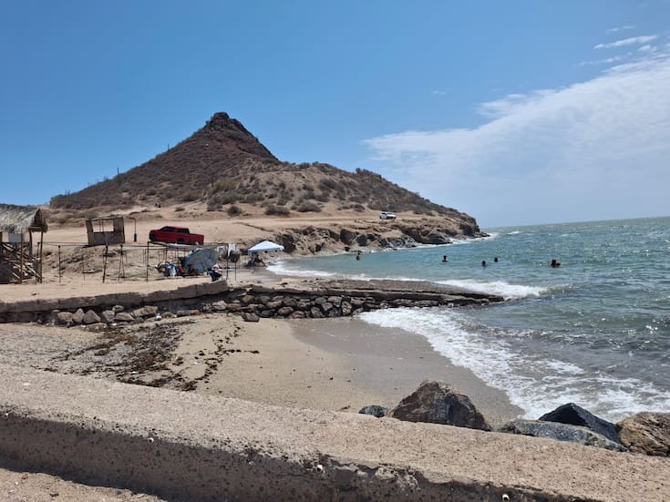 Temporada baja golpea a comerciantes de Bahía de Kino; visitantes bajan en invierno, pero esperan repunte en Año Nuevo