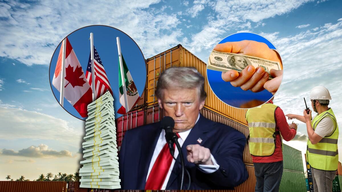 Estos productos subirían de precio a partir de mañana por aranceles de Trump a México. Foto: Especial (AP/Canva)