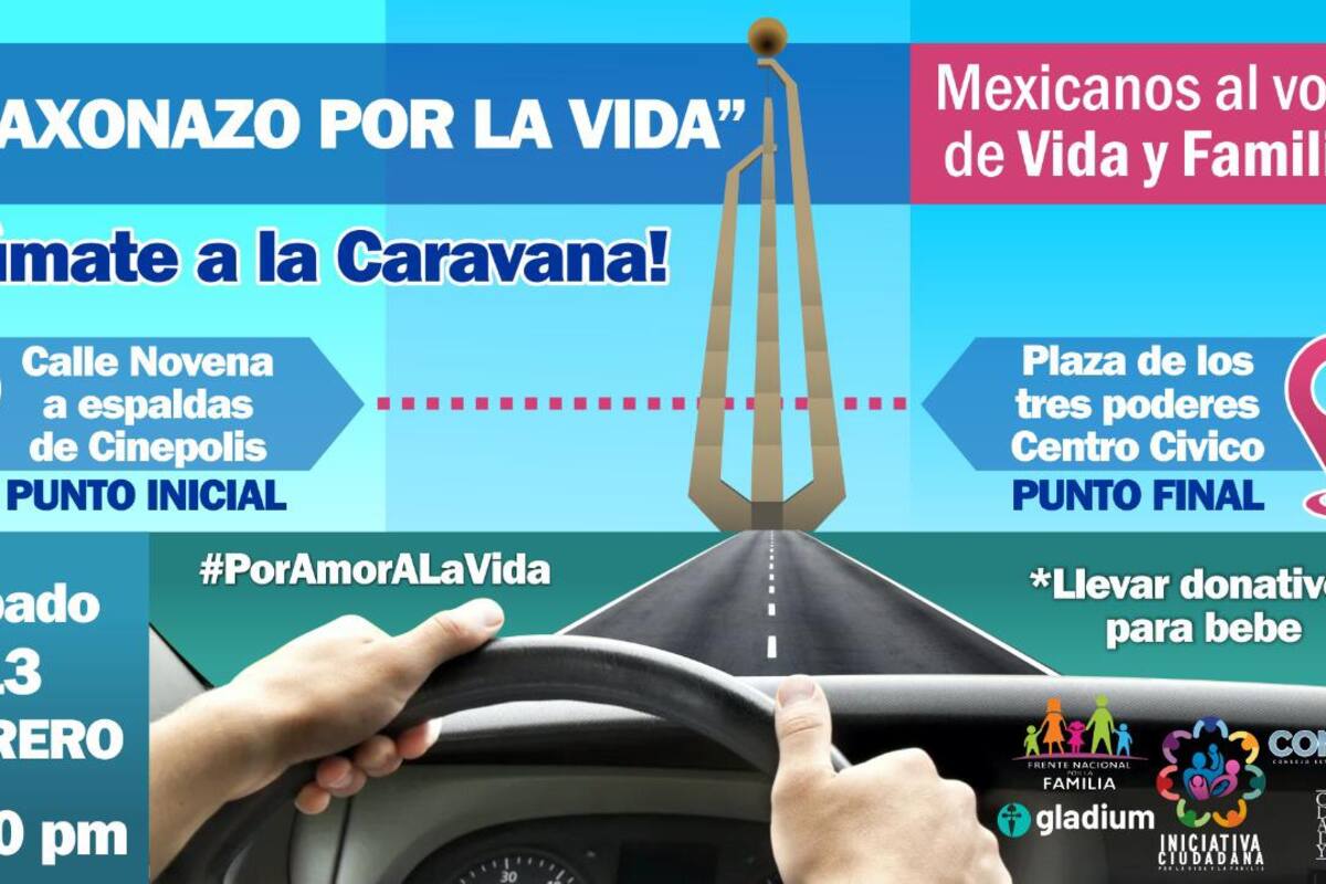 Organizan próxima caravana "Claxonazo por la vida" en Mexicali