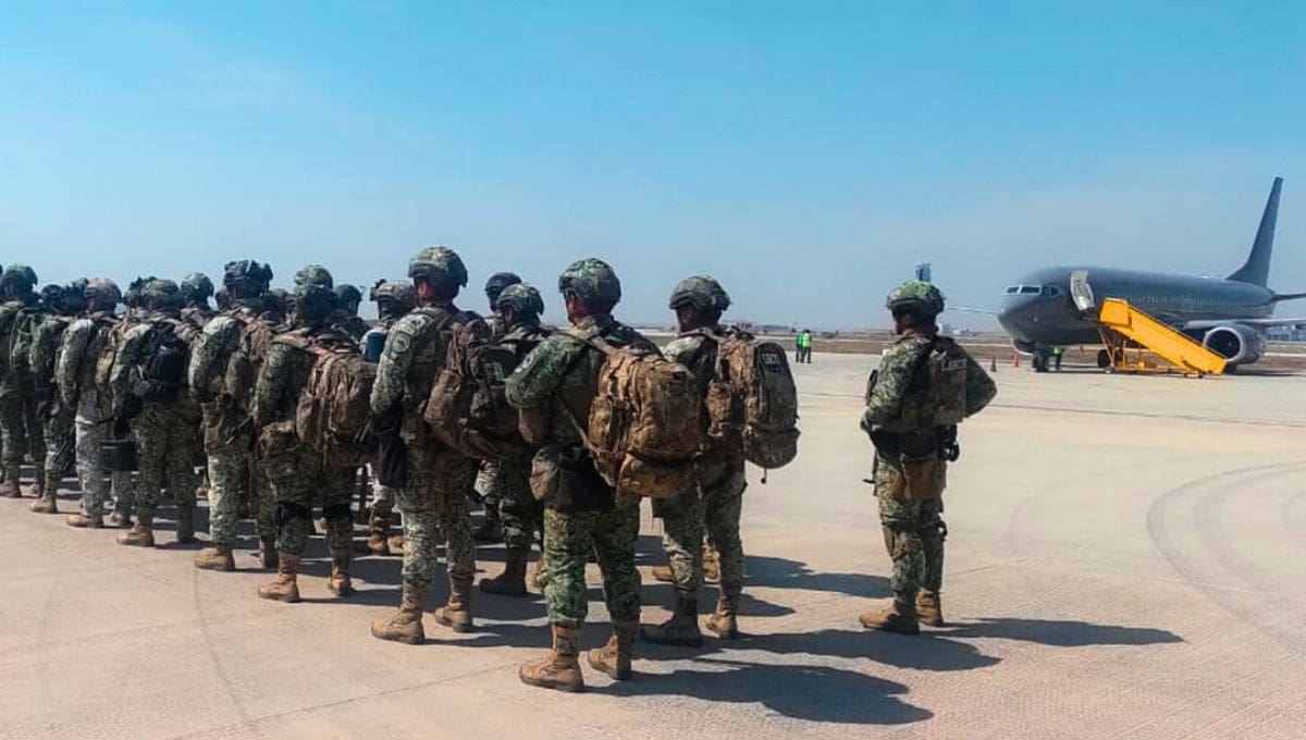 Este domingo se desplegaron 1,190 elementos del Ejército, Fuerza Aérea y Guardia Nacional para intensificar la búsqueda de 10 mineros desaparecidos en Concordia.