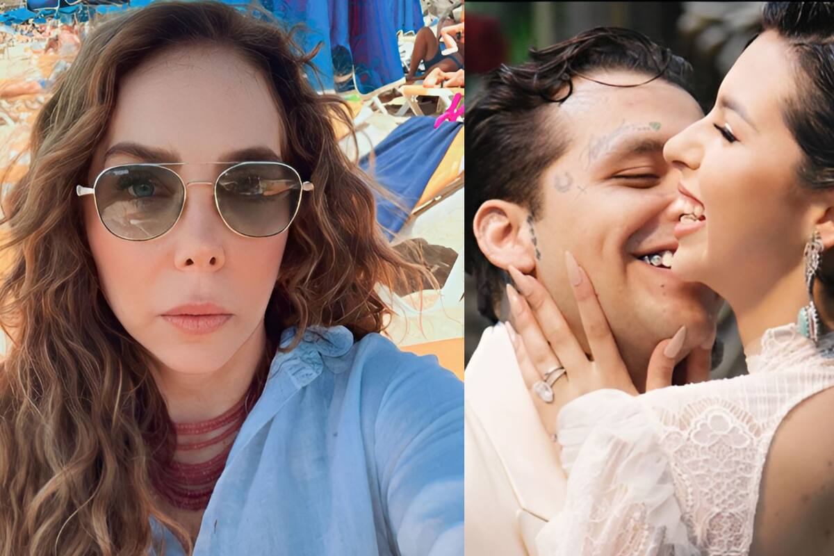 Madre de Belinda habría mandado indirecta tras la boda de Ángela Aguilar y Christian Nodal