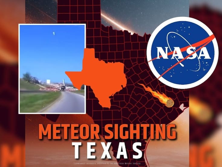 NASA confirma meteorito de una tonelada sobre Houston: viajó a 56 mil km/h y explotó con energía equivalente a 26 toneladas de TNT