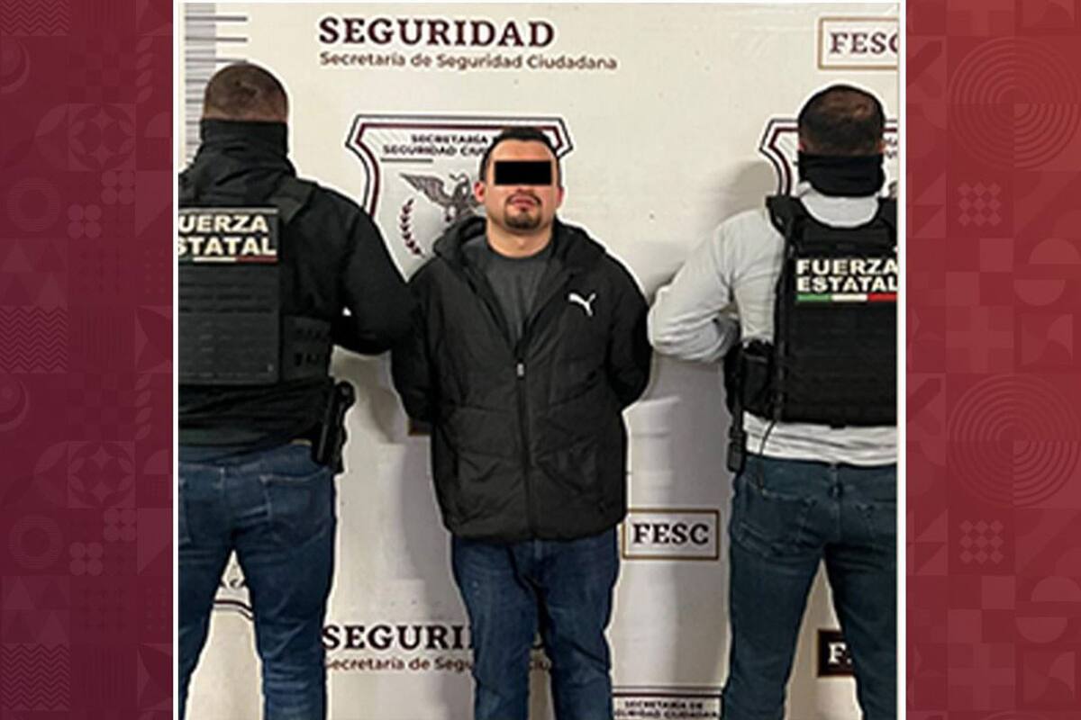 Detienen en Tijuana a hombre buscado por delitos en EU