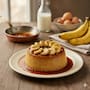 Flan de plátano