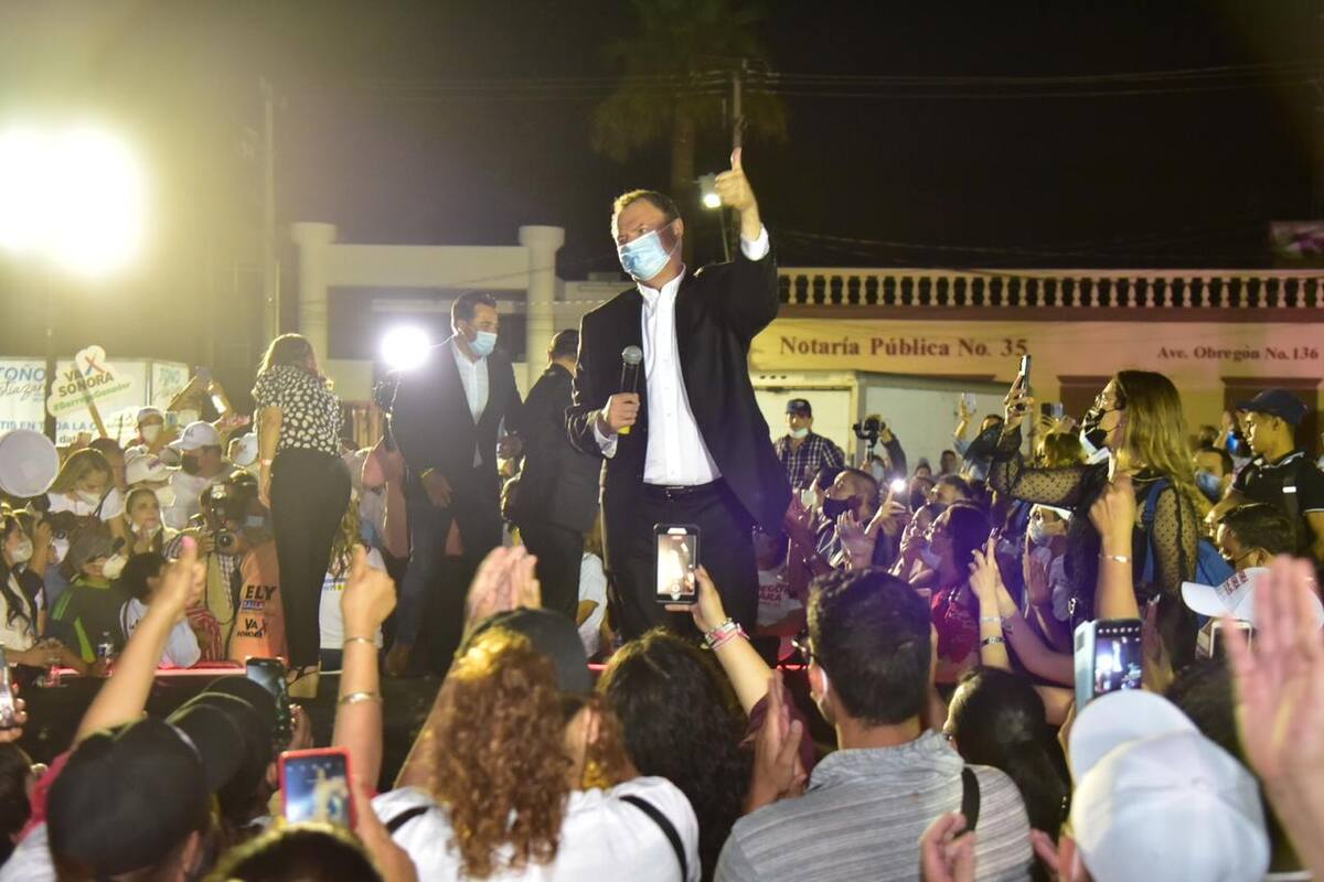 Elecciones Sonora 2021: "Estamos más que nunca de pie y vamos por la Sonora Ganadora", Ernesto Gándara