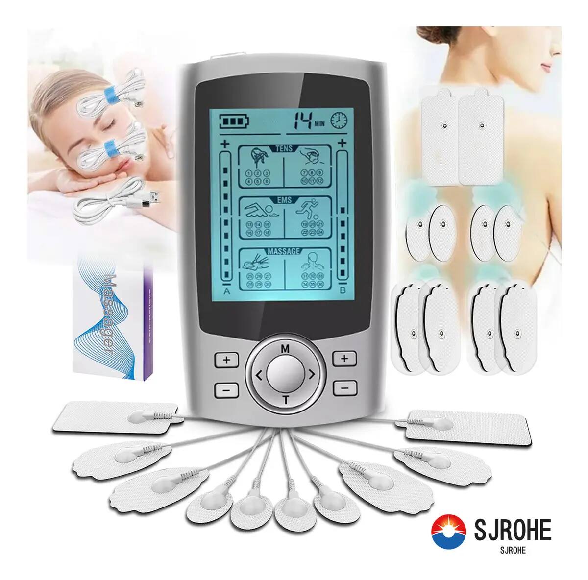 Electroestimulador muscular portátil | Mercado Libre