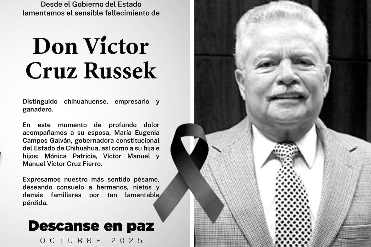 Fallece Víctor Cruz Russek, esposo de la gobernadora Maru Campos, tras enfrentar el cáncer