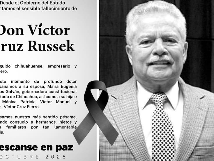 Fallece Víctor Cruz Russek, esposo de la gobernadora Maru Campos, tras enfrentar el cáncer