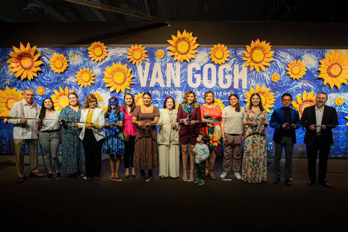 Concluye exitosamente exposición inmersiva de Van Gogh en Mexicali con récord de asistencia: Gobernadora Marina del Pilar
