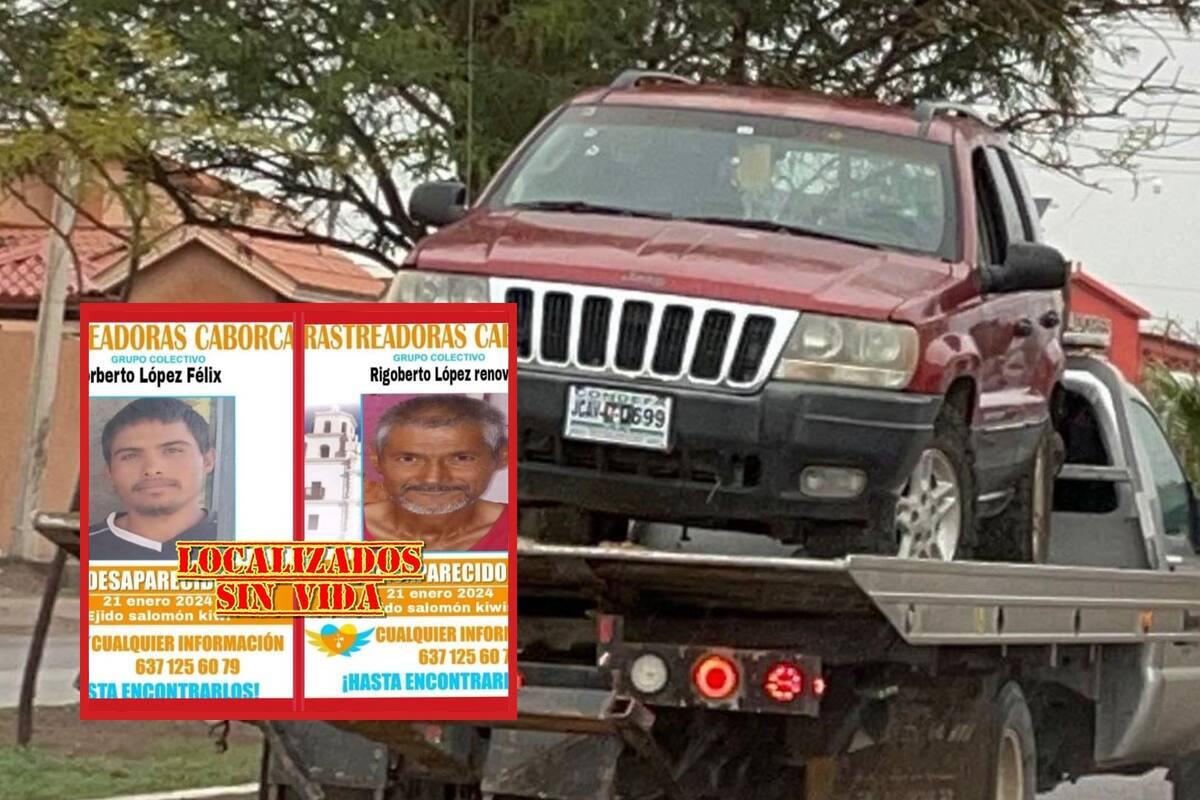 Encuentran a padre e hijo muertos; la esposa y madre sigue desaparecida