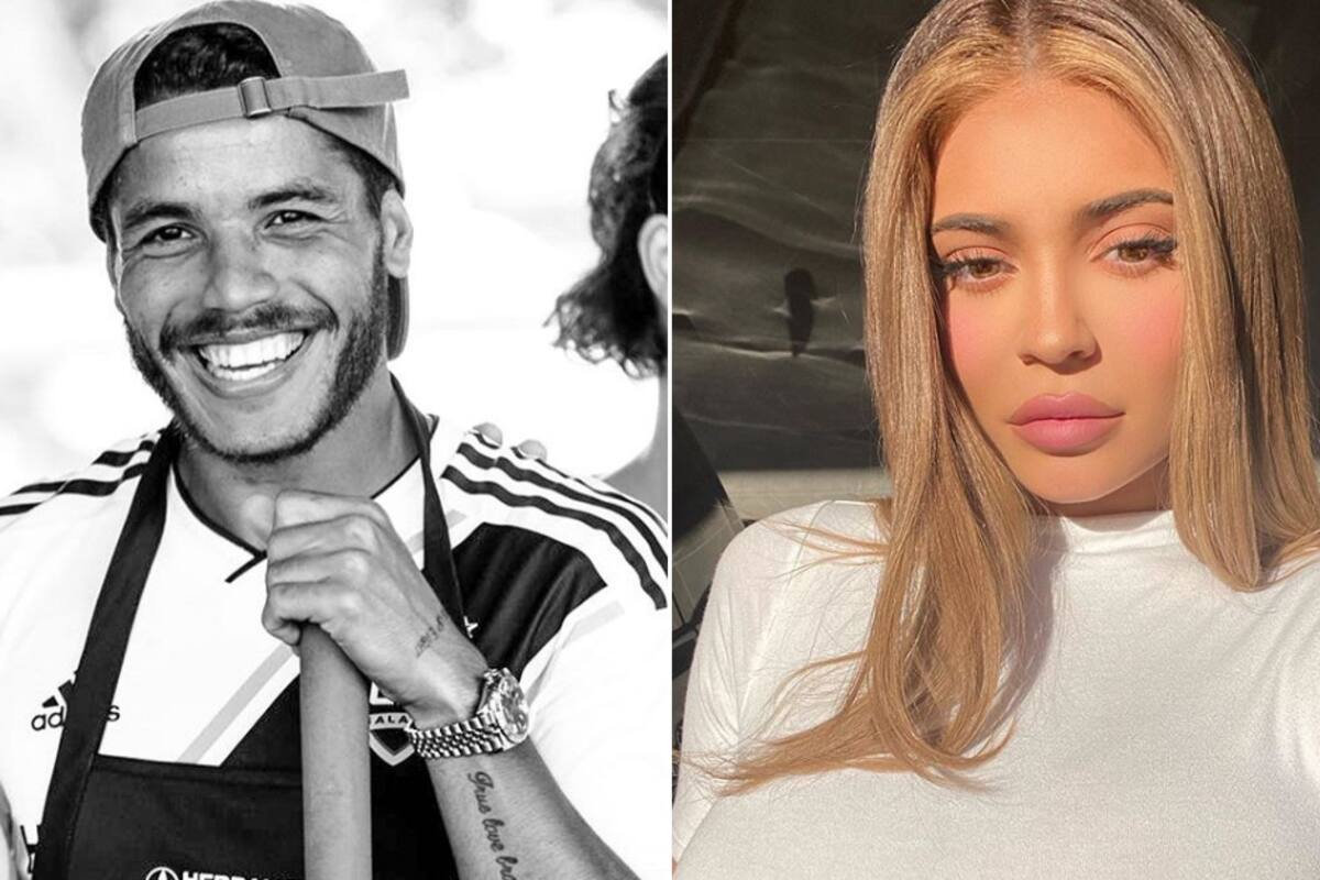 Jonathan dos Santos es cercano a Kylie Jenner, pero no es la mujer de la foto íntima