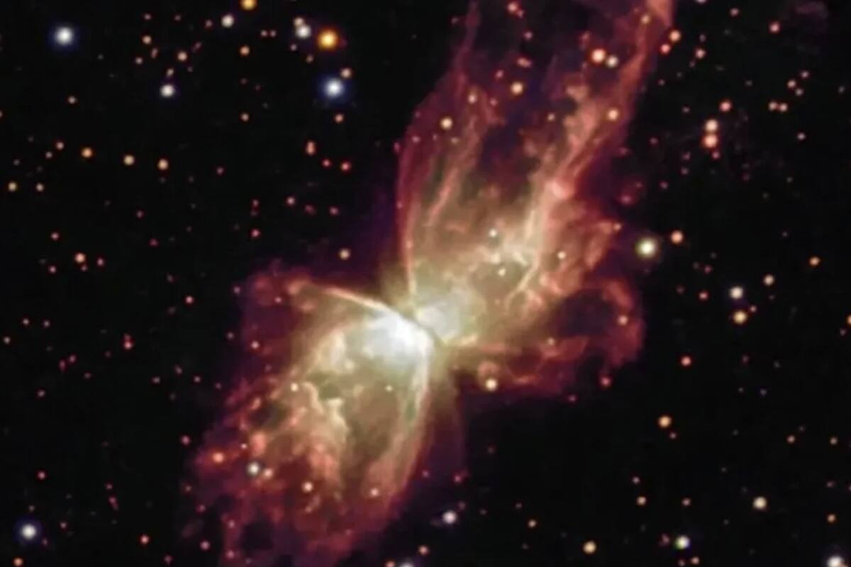 La NASA capta imágenes sobre la extraña “mariposa espacial”