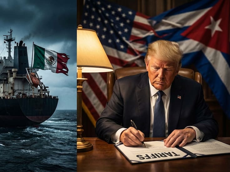 Es oficial: Trump firmó la orden para imponer aranceles por el petróleo enviado a Cuba, pero el golpe real llegará a tu bolsillo si México no detiene las exportaciones antes de que termine febrero