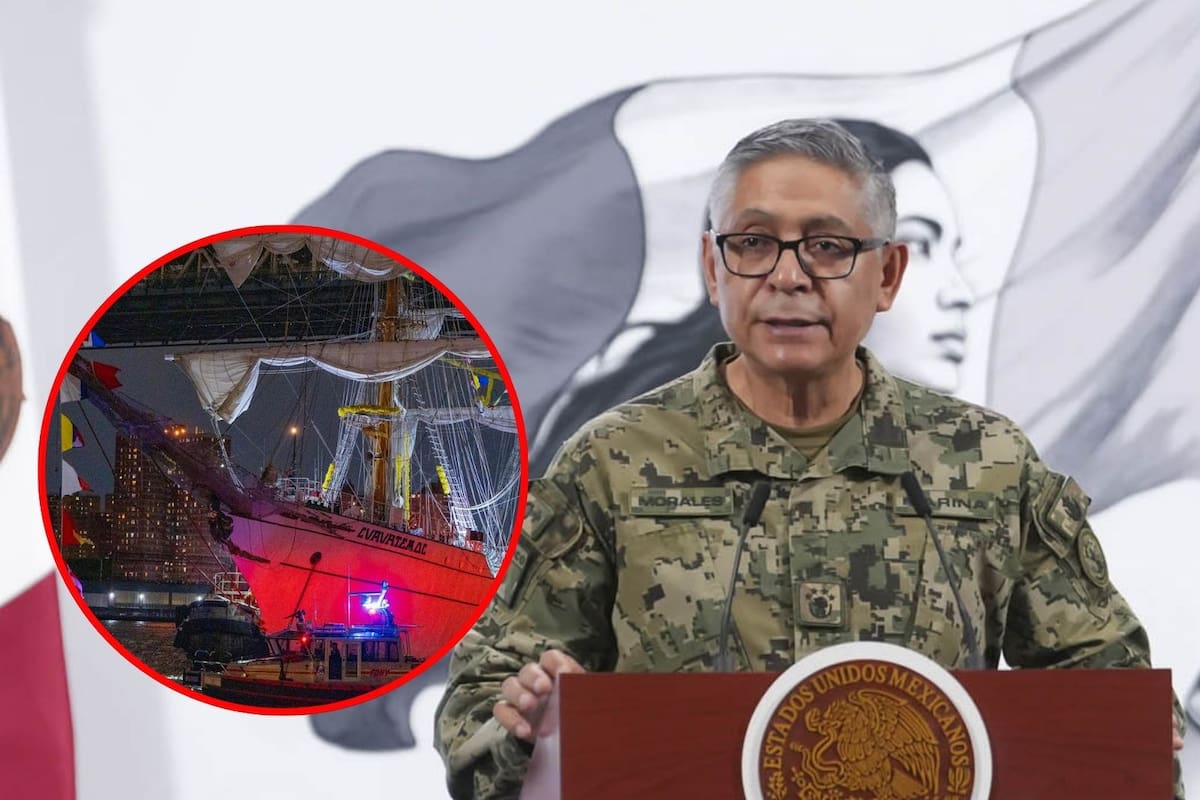 Piloto del puerto de Nueva York tenía el control del buque Cuauhtémoc: SEMAR