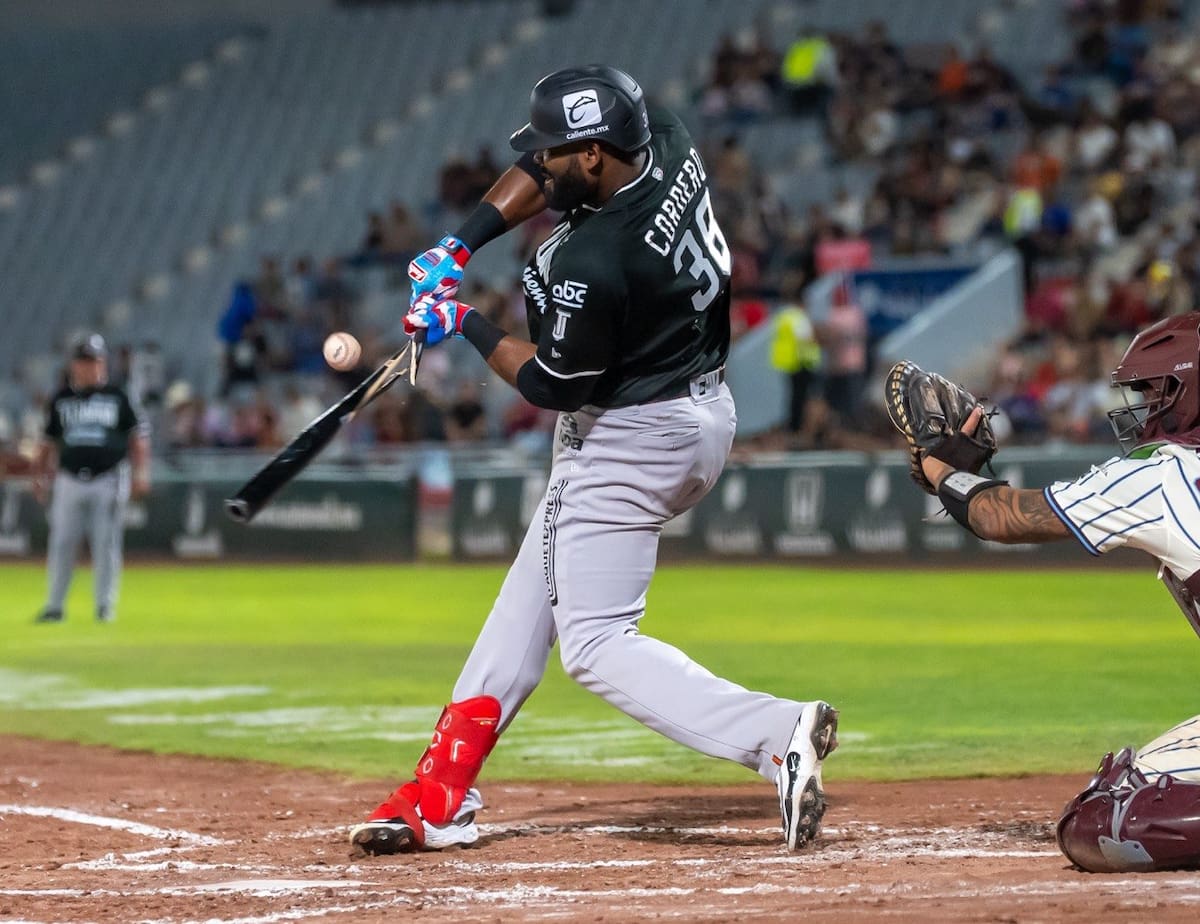 La novena tijuanense aseguró la serie ante Algodoneros luego de triunfar en doce entradas en el tercer duelo de la serie disputado en Torreón. Foto: Cortesía