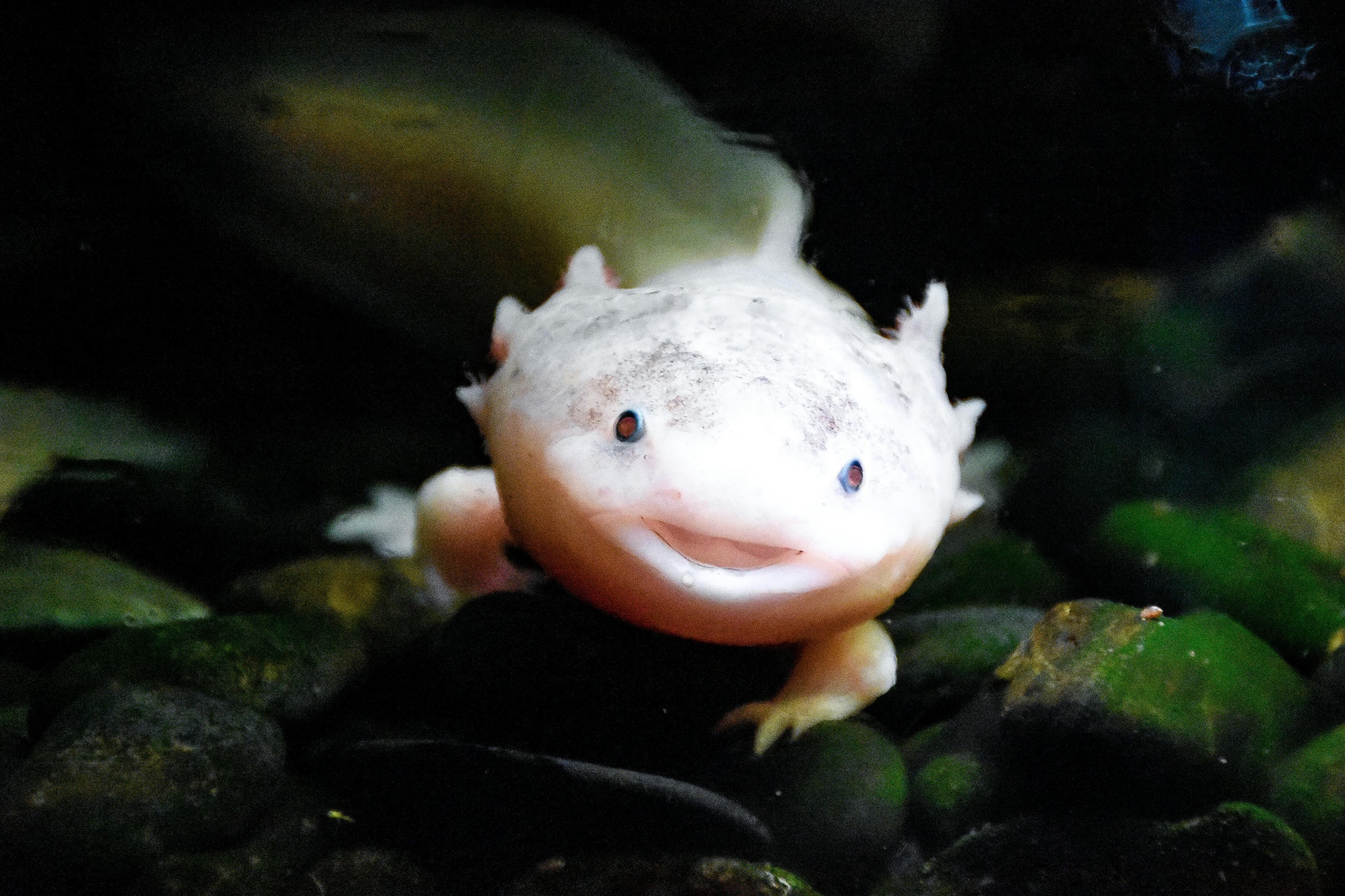 Ambystoma mexicanum. Foto: Pexels