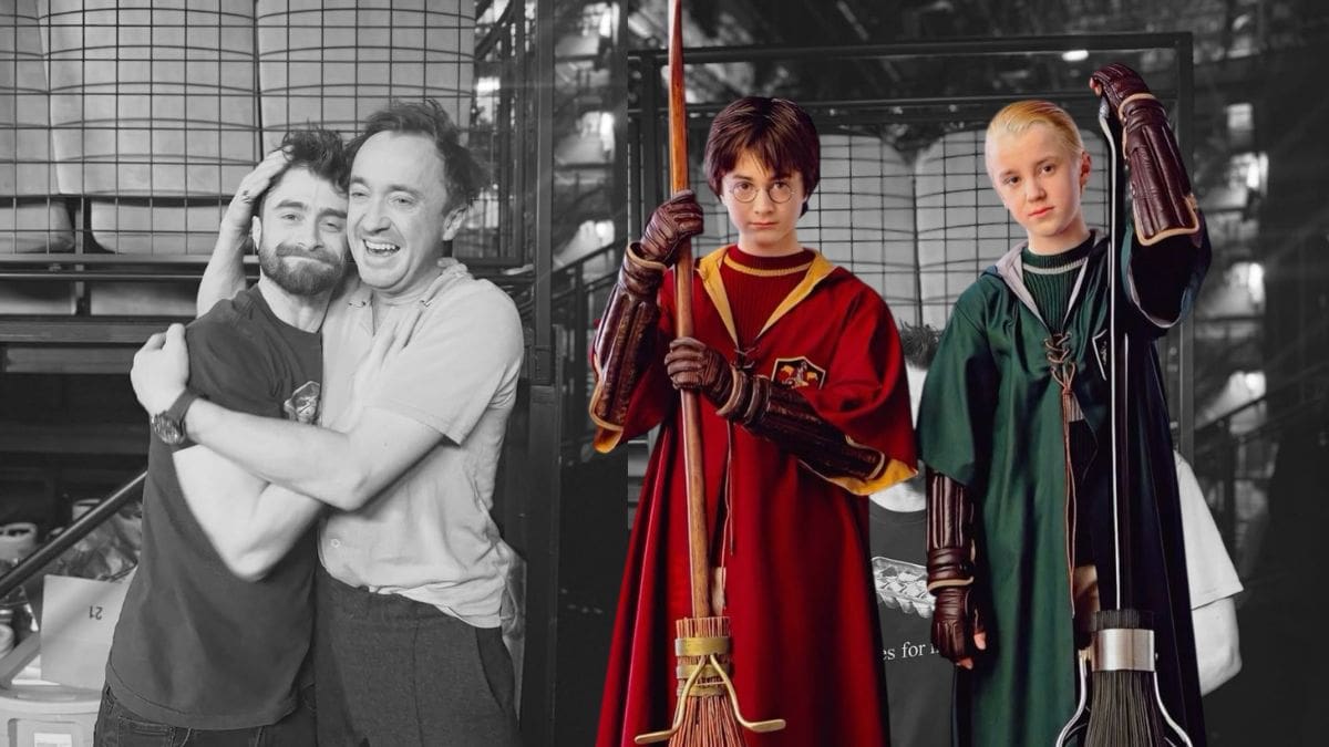 Tom Felton y Daniel Radcliffe se reencuentran 14 años después de Harry Potter: la razón detrás de su abrazo en Nueva York