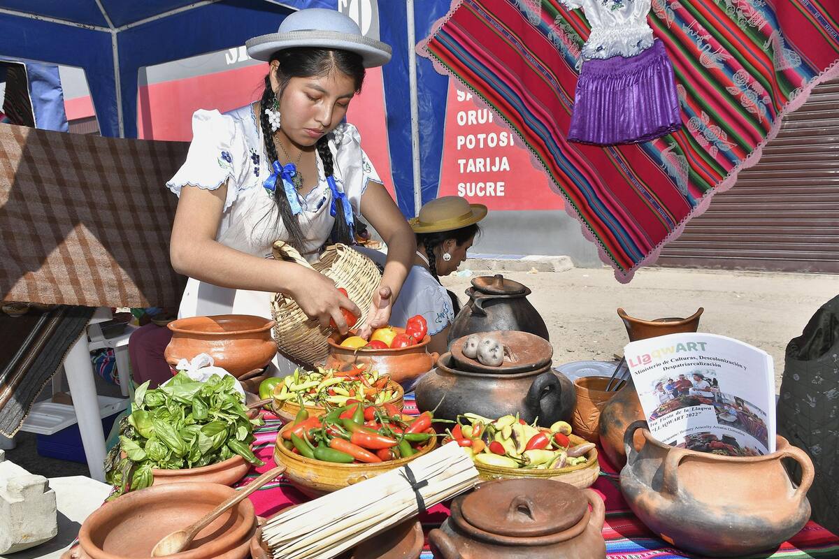 Festival escoge las seis mejores llajuas de Bolivia