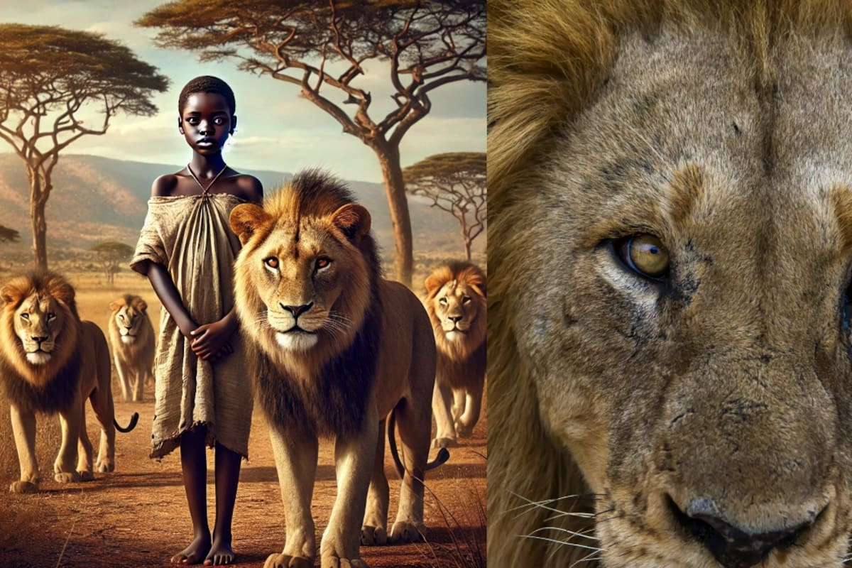 La insólita historia de cómo un grupo de leones salvó a una niña de un secuestro y un matrimonio arreglado