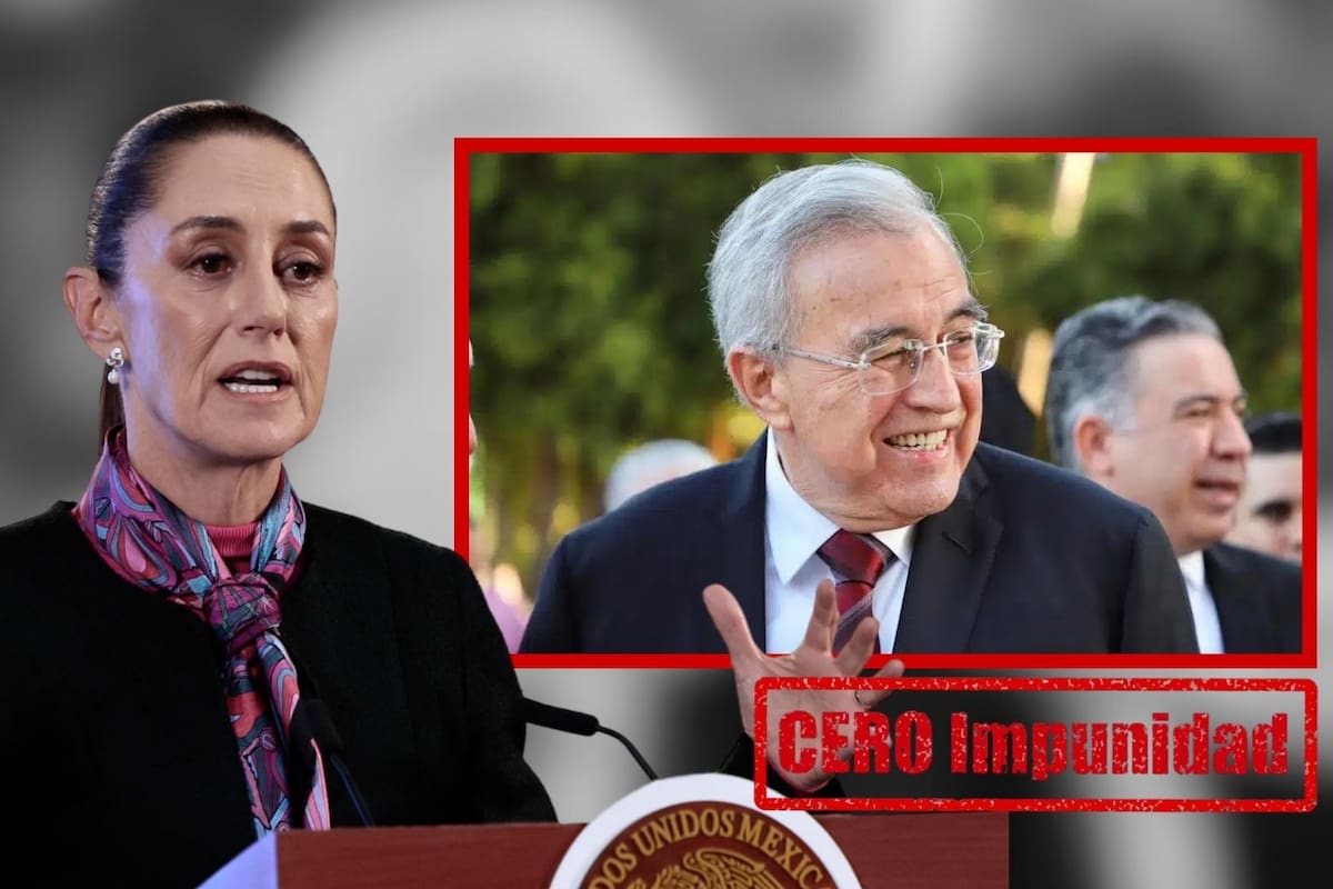 Cero impunidad para Rocha si es encontrado culpable, afirma Sheinbaum