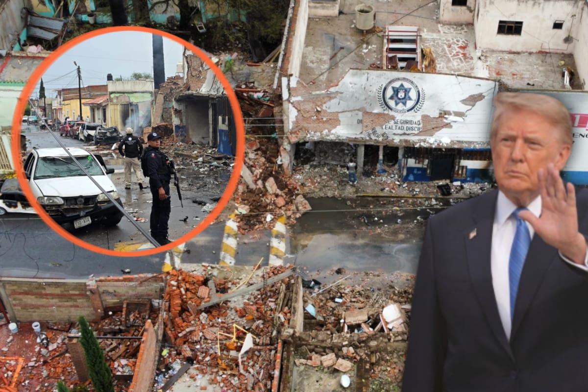 Mientras Trump amenaza con acciones militares contra los cárteles, México enfrenta una ola creciente de ataques con coches bomba y drones explosivos