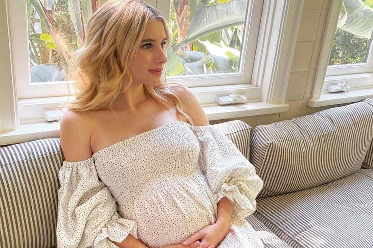 Emma Roberts es la primera mujer embarazada en posar para Cosmopolitan