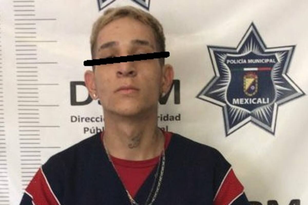 Interceptan a hombre armado al oriente de Mexicali