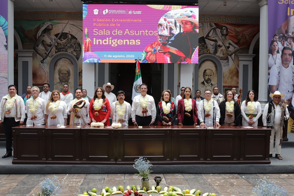 Ministros de la SCJN impulsan justicia para pueblos indígenas y otorgan amnistía a mujer mazahua