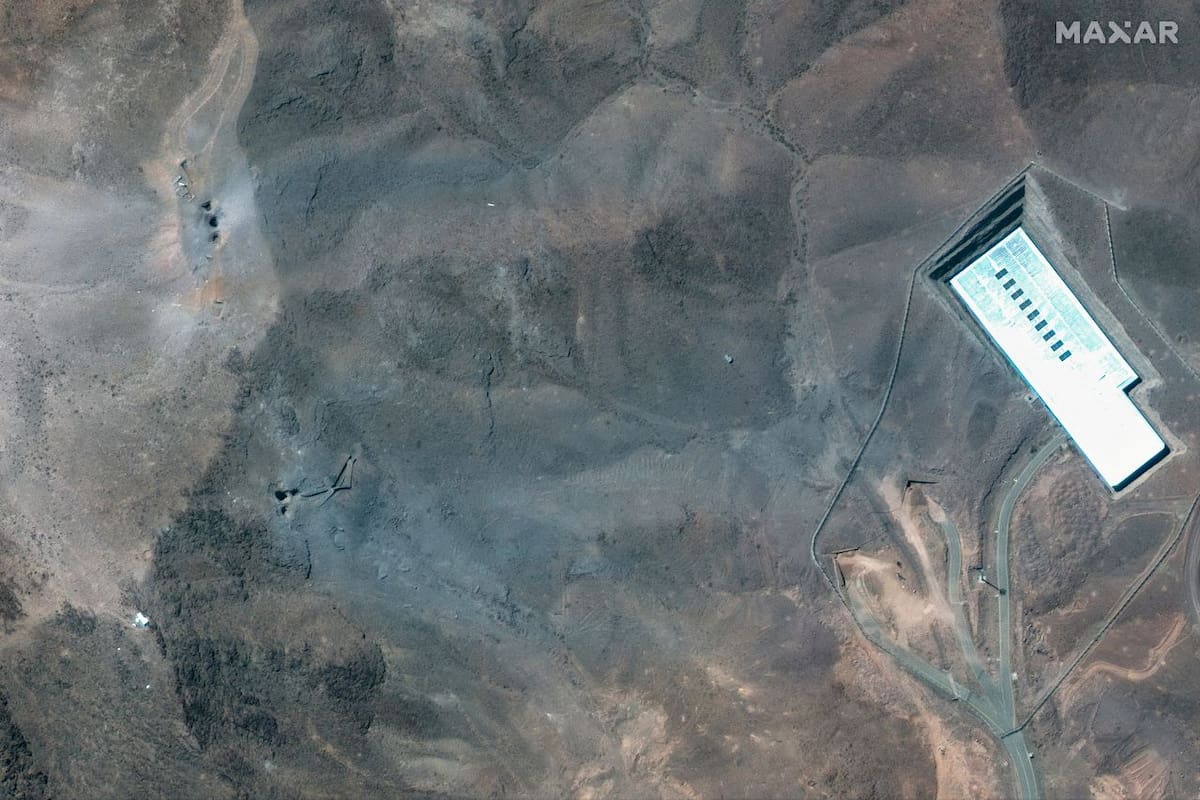 Ataque de Estados Unidos a instalaciones nucleares de Irán: Imágenes satelitales muestran daños significativos