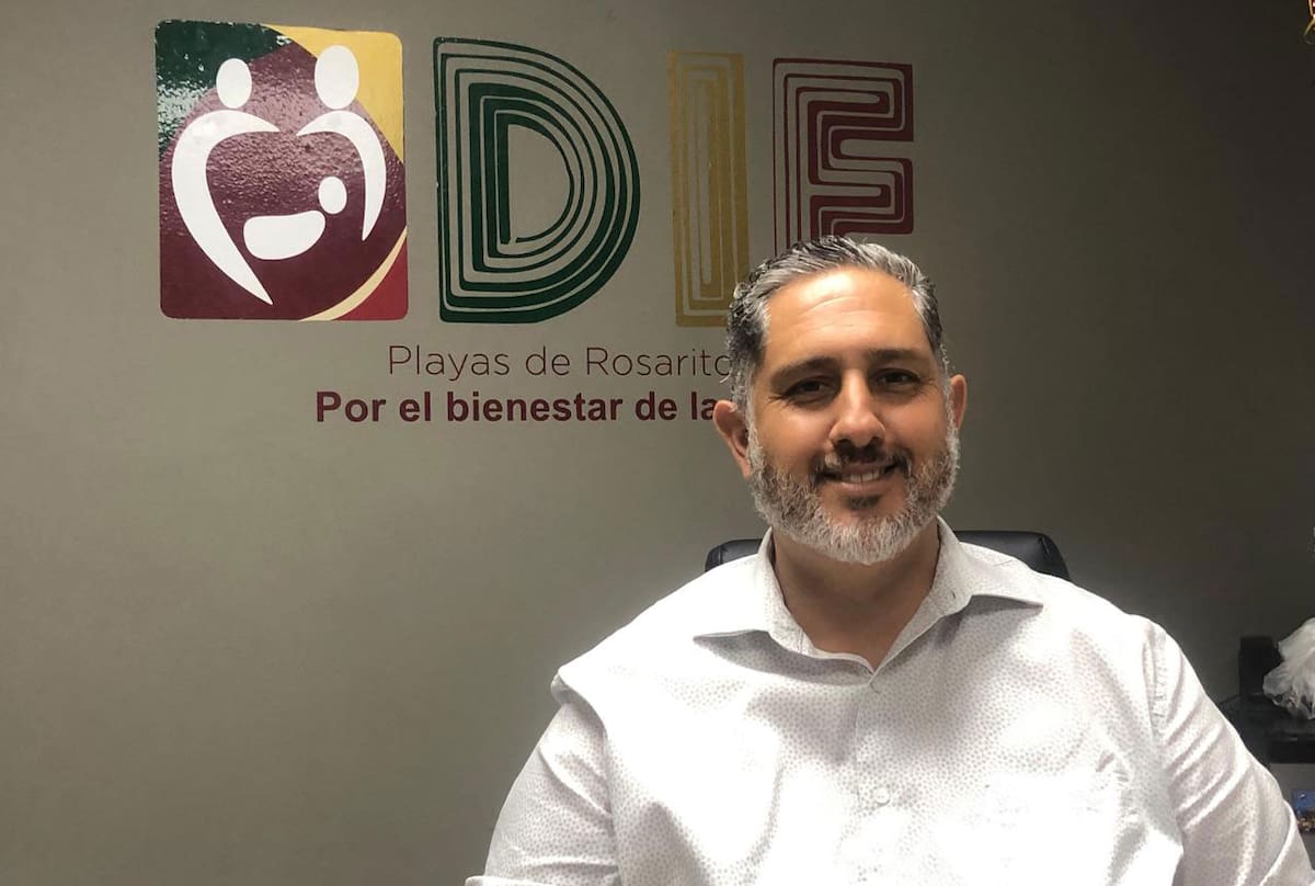 Ernesto Díaz Pérez, titular del DIF Rosarito.