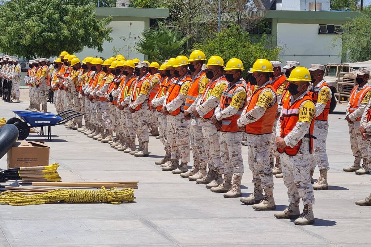 Plan DN III E, del Ejército Mexicano, clebra su 56 aniversario