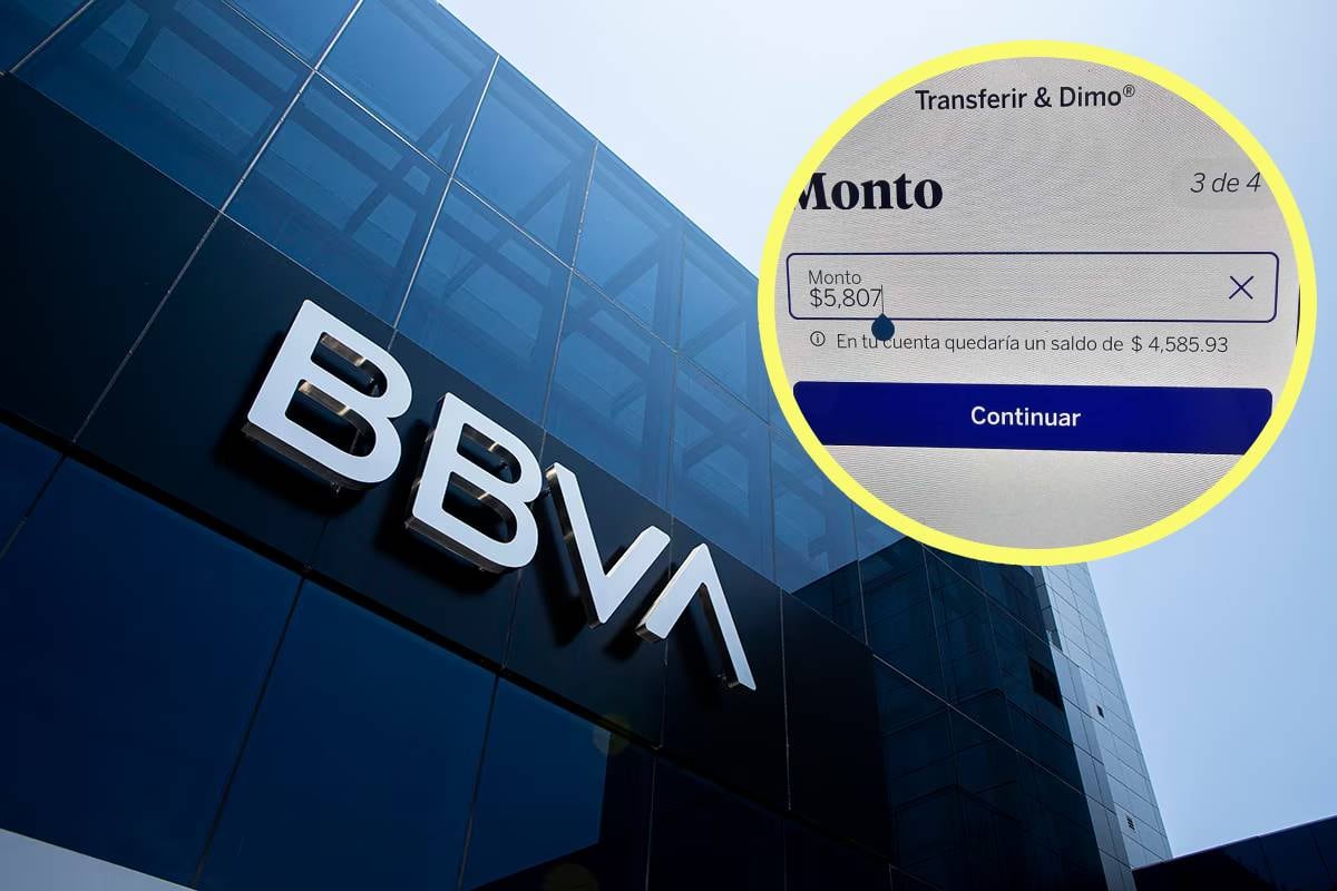 La aplicación de BBVA permite de forma sencilla aplicar el límite de monto de transferencias, para que los usuarios lo hagan antes del 1 de octubre, cuando se hará de forma automática