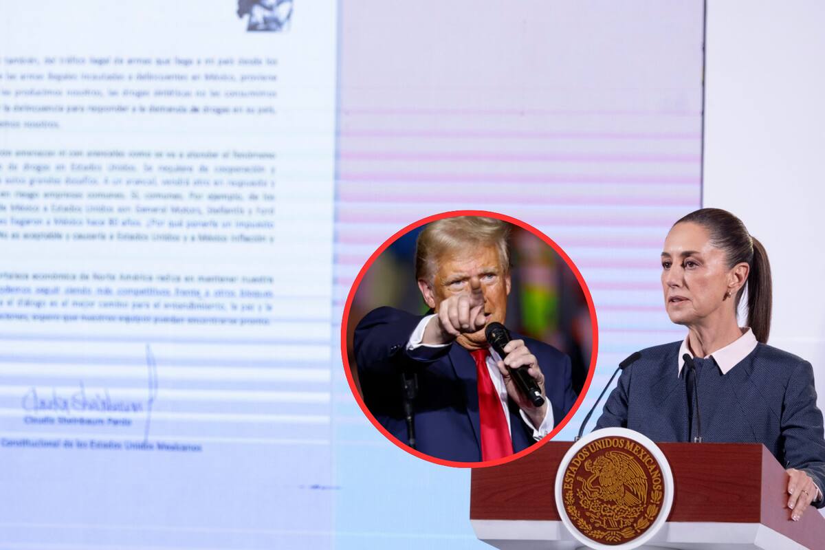 Sheinbaum pide diálogo a Trump: “A un arancel, vendrá otro en respuesta”, le dice en misiva