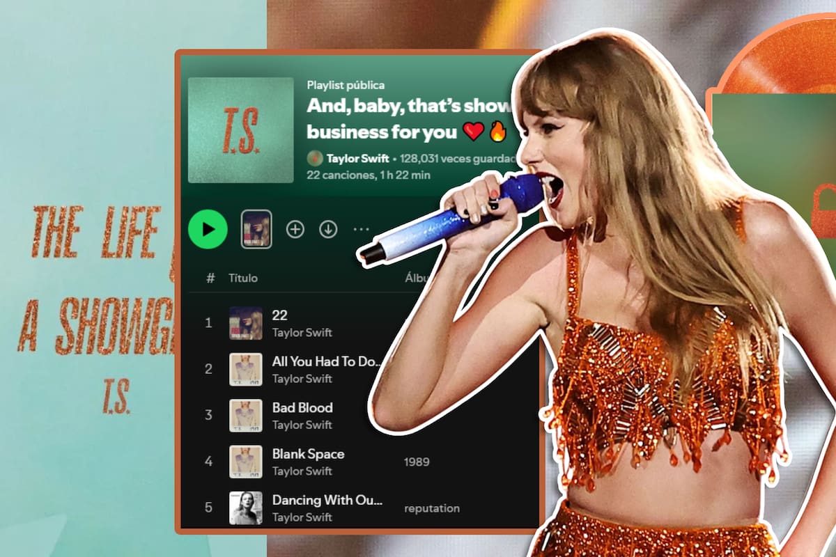 Taylor Swift revela pistas de su nuevo álbum en una playlist sorpresa de Spotify