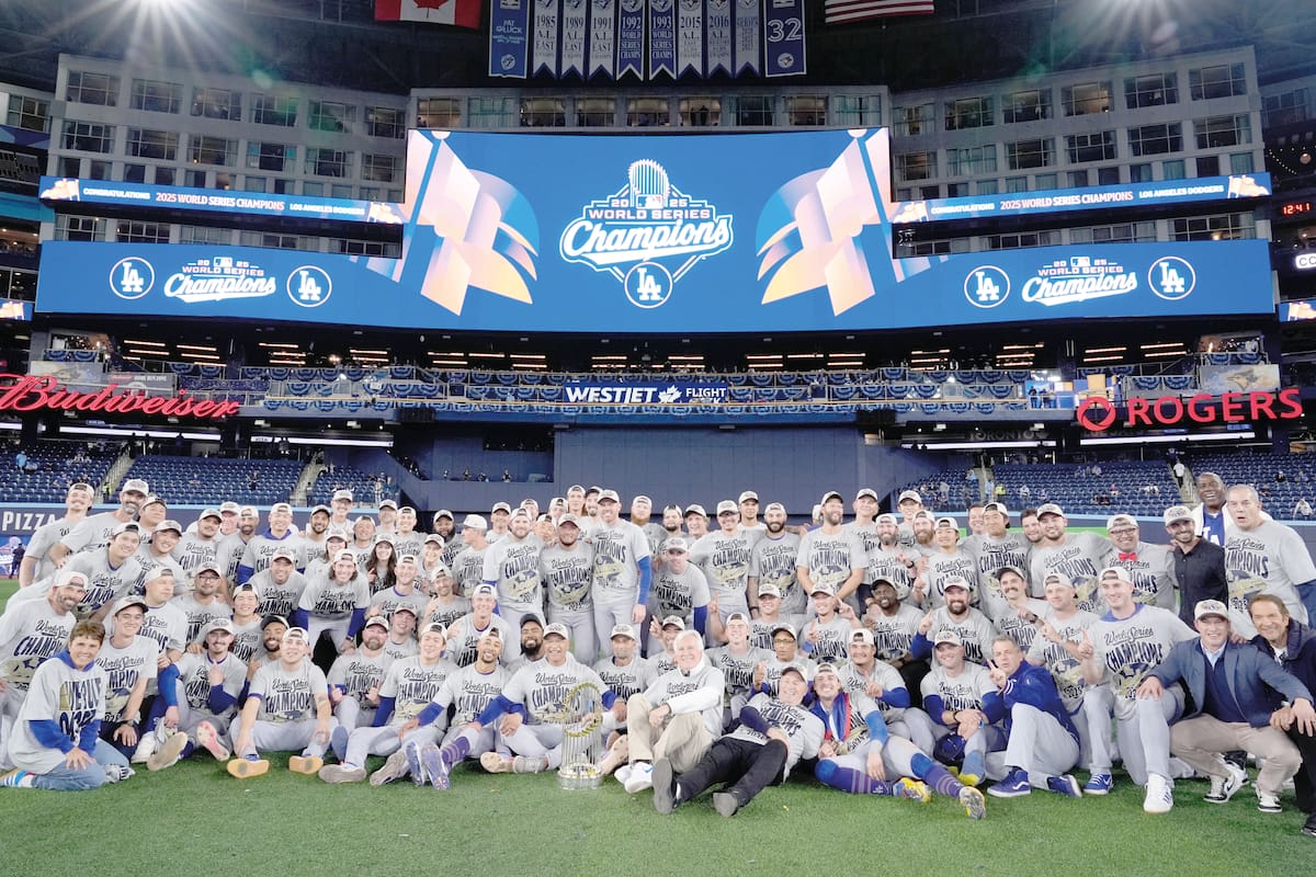 LOS ÁNGELES DODGERS BICAMPEONES