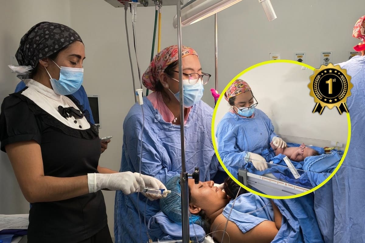 Sofía, la primera bebé del 2026: nació en el primer segundo de Año Nuevo en Edomex