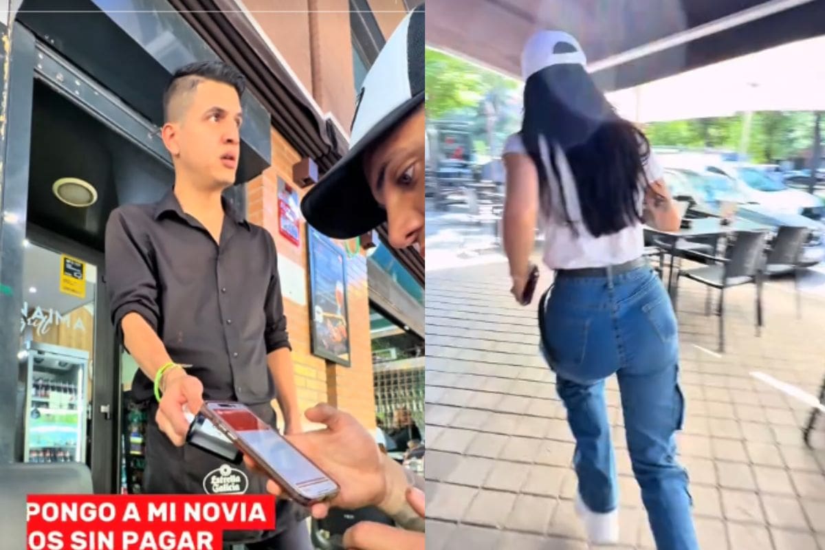 “Jura que hizo el atraco de su vida”: Hombre le propone a su novia huir del restaurante sin pagar