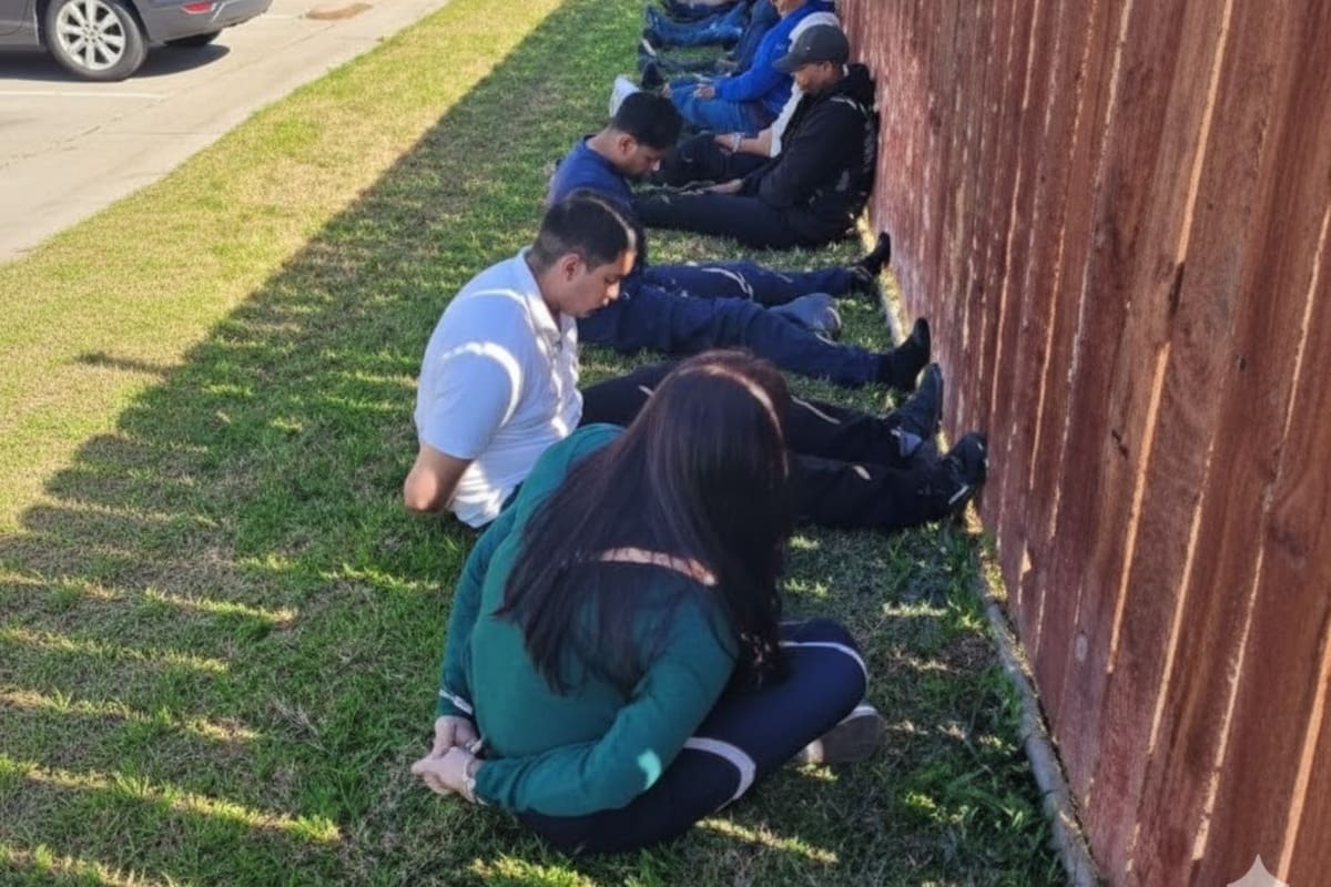 Desarticulan red de tráfico de personas en Imperial; 23 detenidos, entre ellos 4 presuntos traficantes