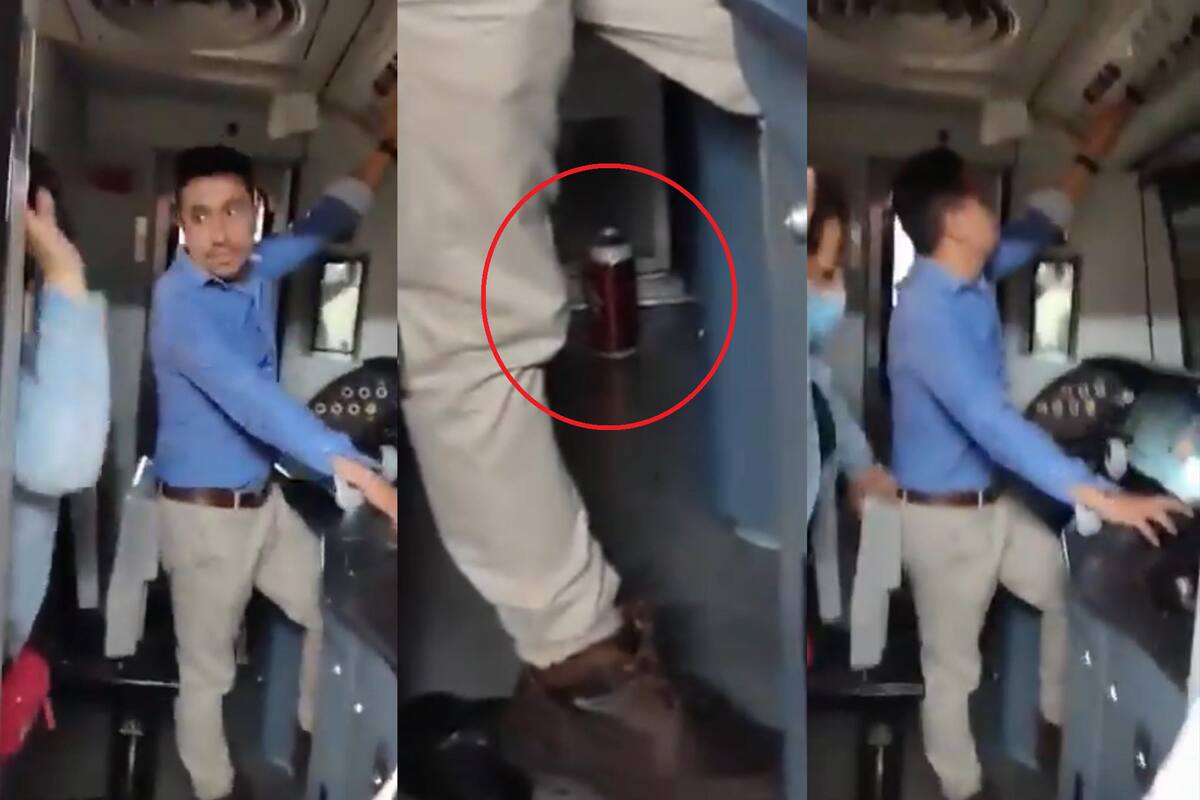 VIDEO: Detienen a conductor del Metro CDMX por llevar lata de cerveza en cabina