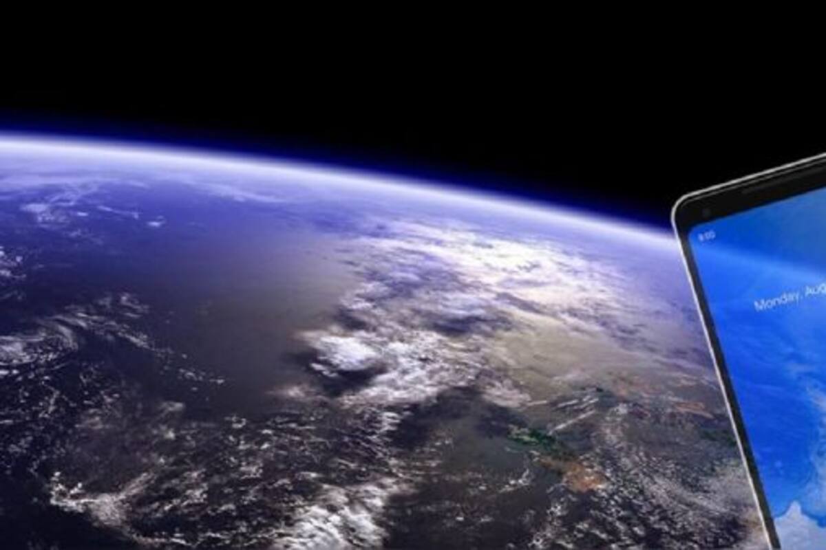 Teléfono recibe el primer mensaje de texto desde el espacio