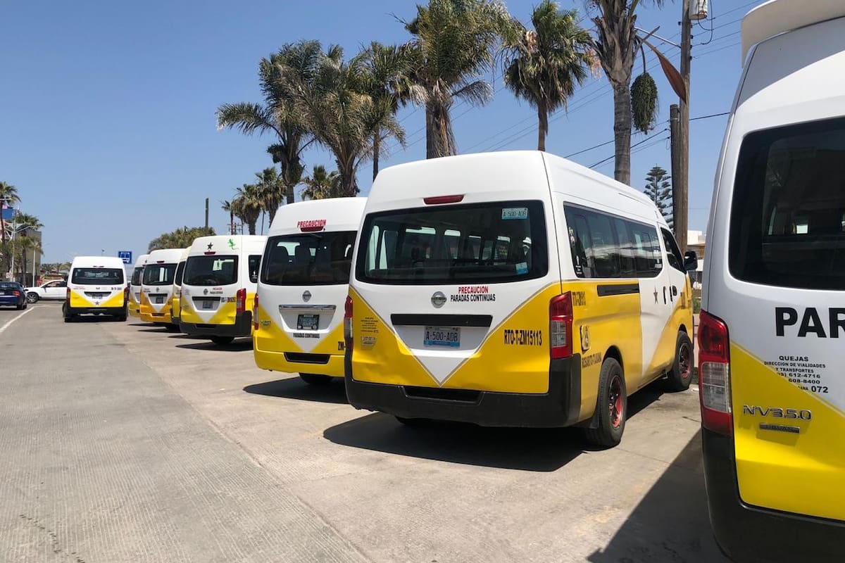 Buscan transportistas de Rosarito mejorar movilidad