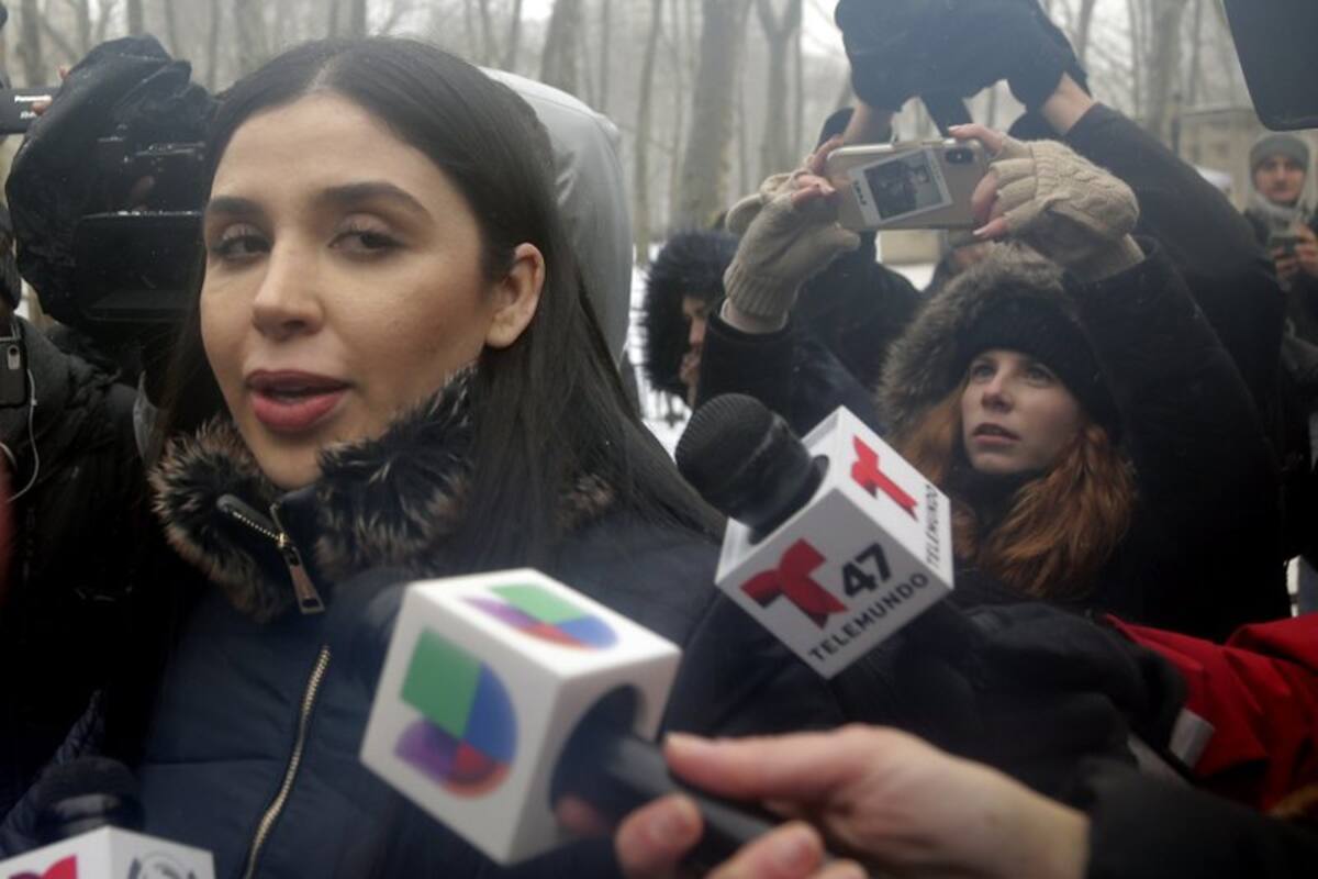 Emma Coronel, esposa del “Chapo Guzmán”, pasa 22 horas al día en su celda, denuncia su abogada